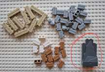 Lego, cegiełki - zestaw, nowe, GRATIS, skałka  Cena bez zmian!