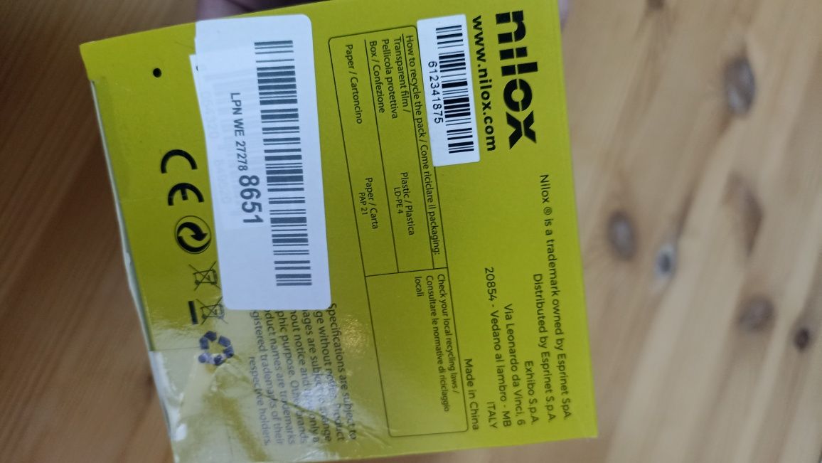 Action cam Nilox 4kubic