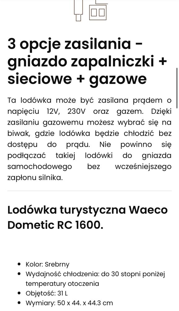 Lodówka Turystyczna