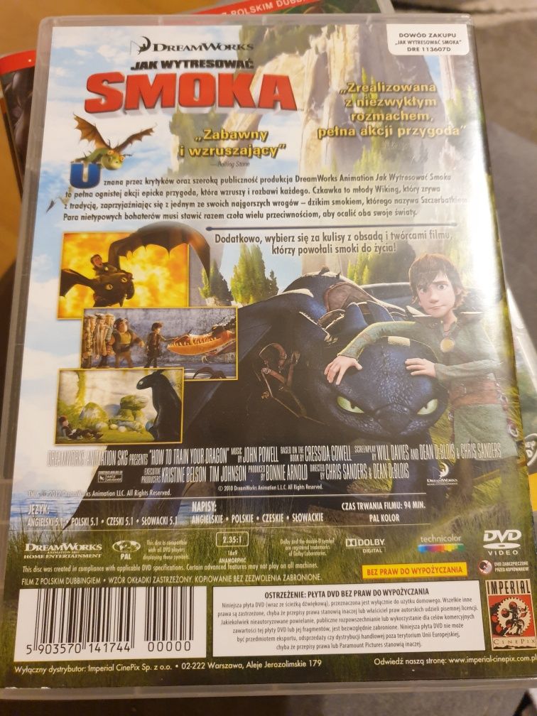 Jak wytresować smoka DVD