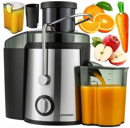 Sokowirówka do owoców i warzyw, wyciskarka wysokoobrotowa