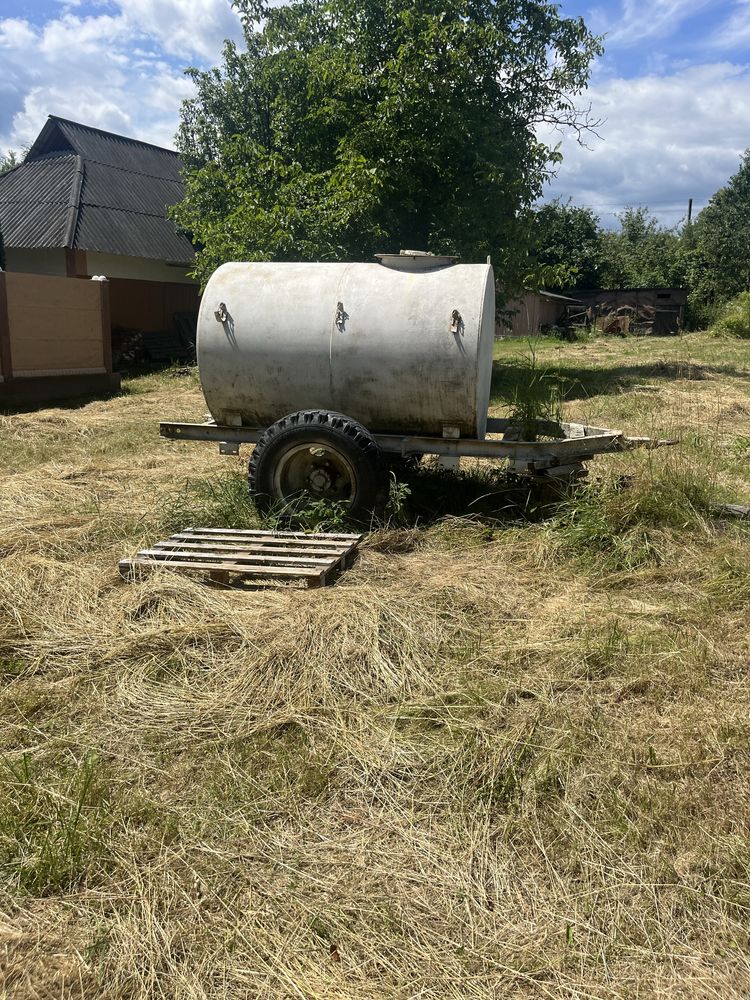 Бочка3,5куб причіпна ГрубостіннаГерметична