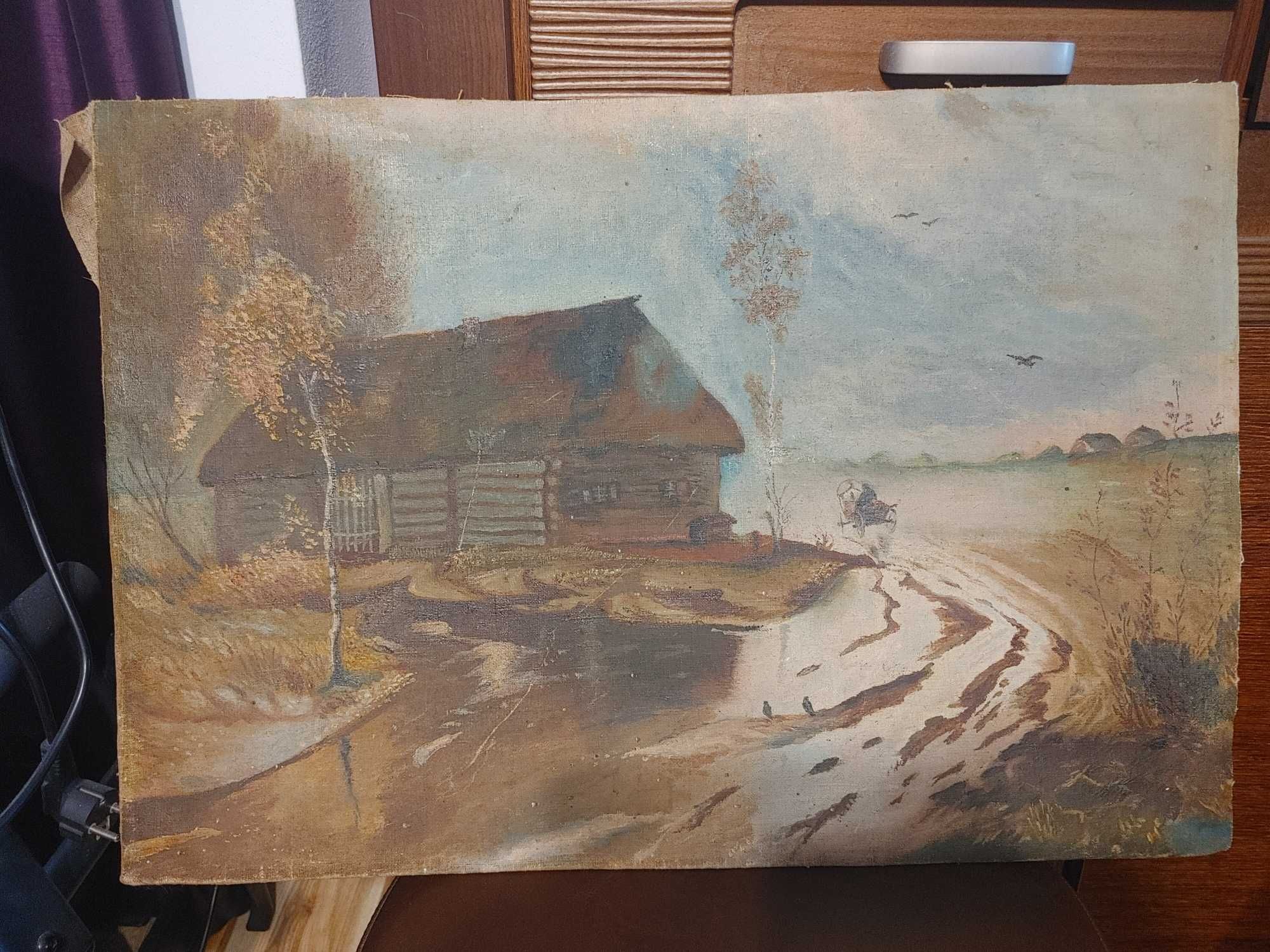 Stary obraz olejny