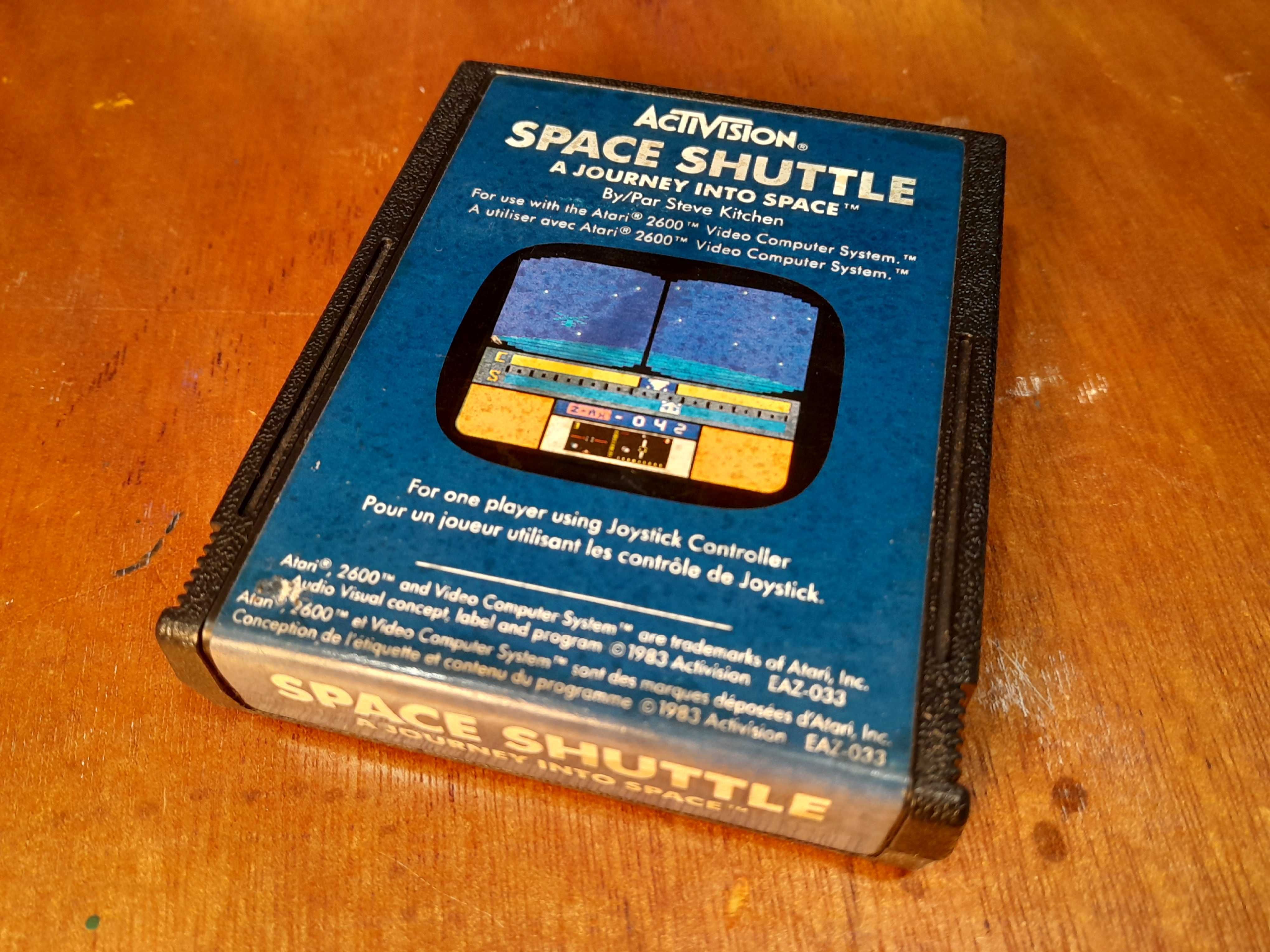 Atari 2600 - Space Shuttle - original Activision - Testado!