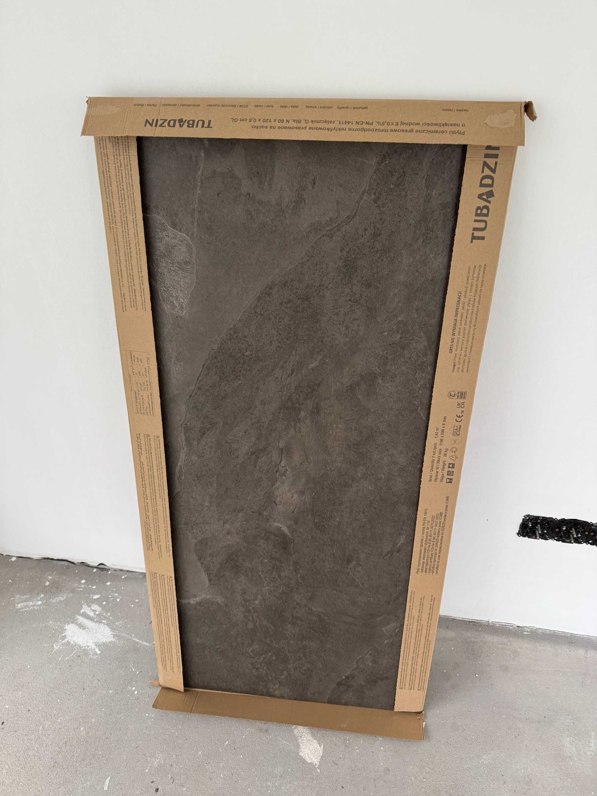 Płytki TUBĄDZIN Grand Cave Brown Mat - 59,8CM x 119,8CM - 5 sztuk