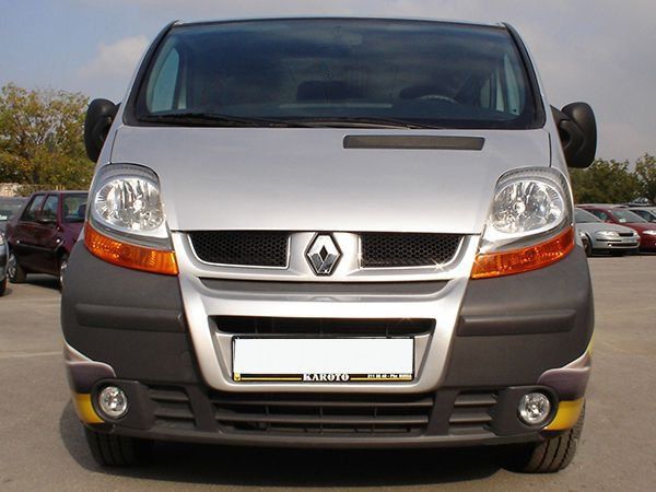 Opel Vivaro/Renault Trafic/Nissan Primastar Передняя губа на бампер