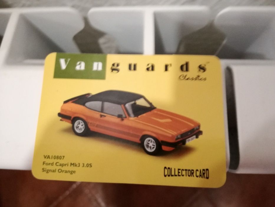 VANGUARDS Classics-Ford Capri Mk3 3.0S Orange-Ed. Ltd. 1600 Exemplares