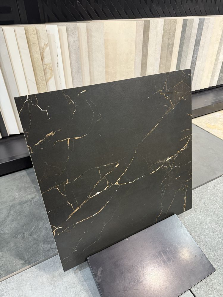 Płytki Gres Szkl. 59,8 X 59,8 CARRASTONE BLACK mat 60 X 60 C.PARADYŻ