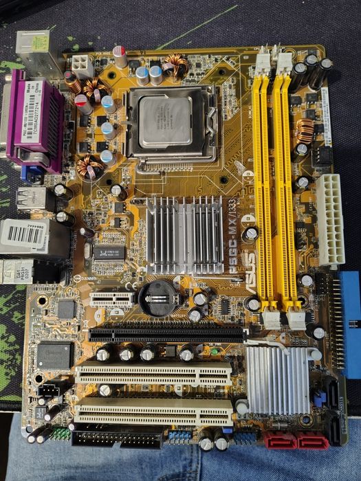 Комп'ютер материнська плата Asus p5gc-mx