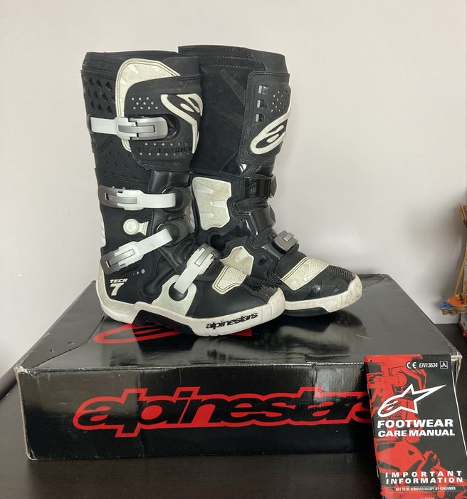 Buty motocyklowe cross/enduro Alpinestars Tech7. Rozm 42