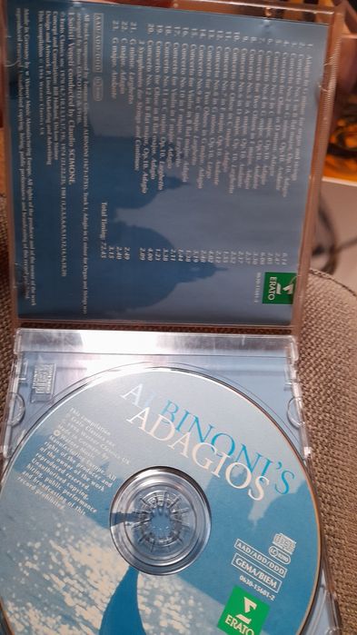 Albinoni's Adagios His famous adagio and 22 other serene tracks