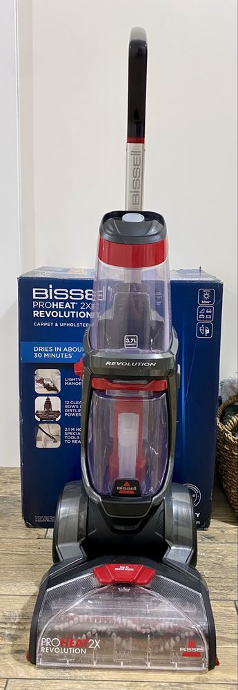 Odkurzacz piorący do dywanów BISSELL ProHeat 2X Revolution!!