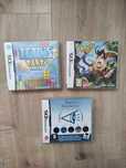 Zestaw Nintendo DS 3 gry + 3 pudełka