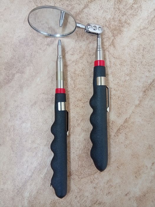 Набір ударних доліт Pawerfix, кутові ключі, Інспекційне дзеркало