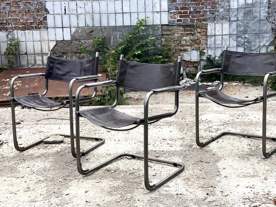 консольні стільці крісла в стилі bauhaus mid century