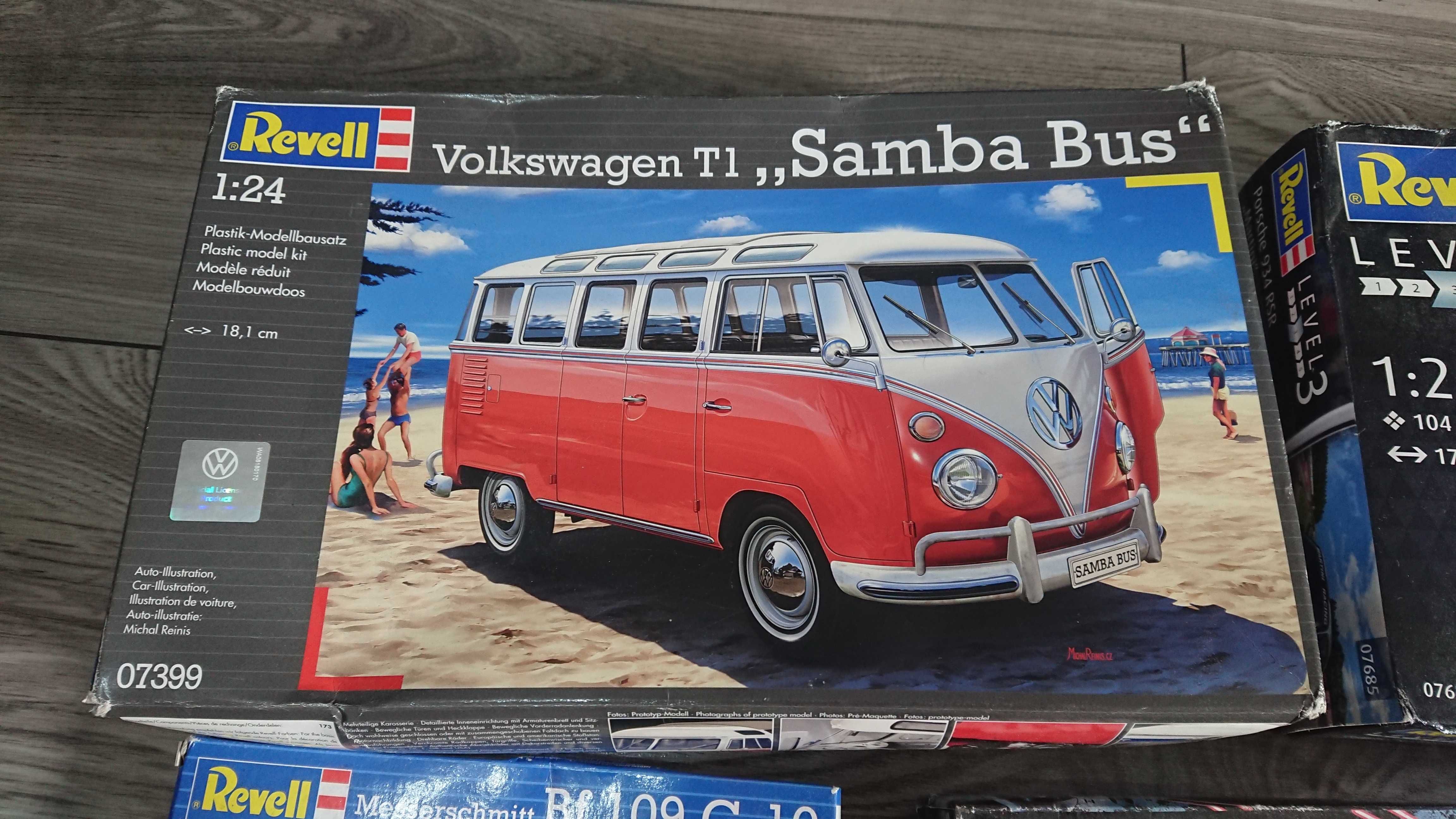 modele do sklejania revell zestaw porsche samba bus star wars