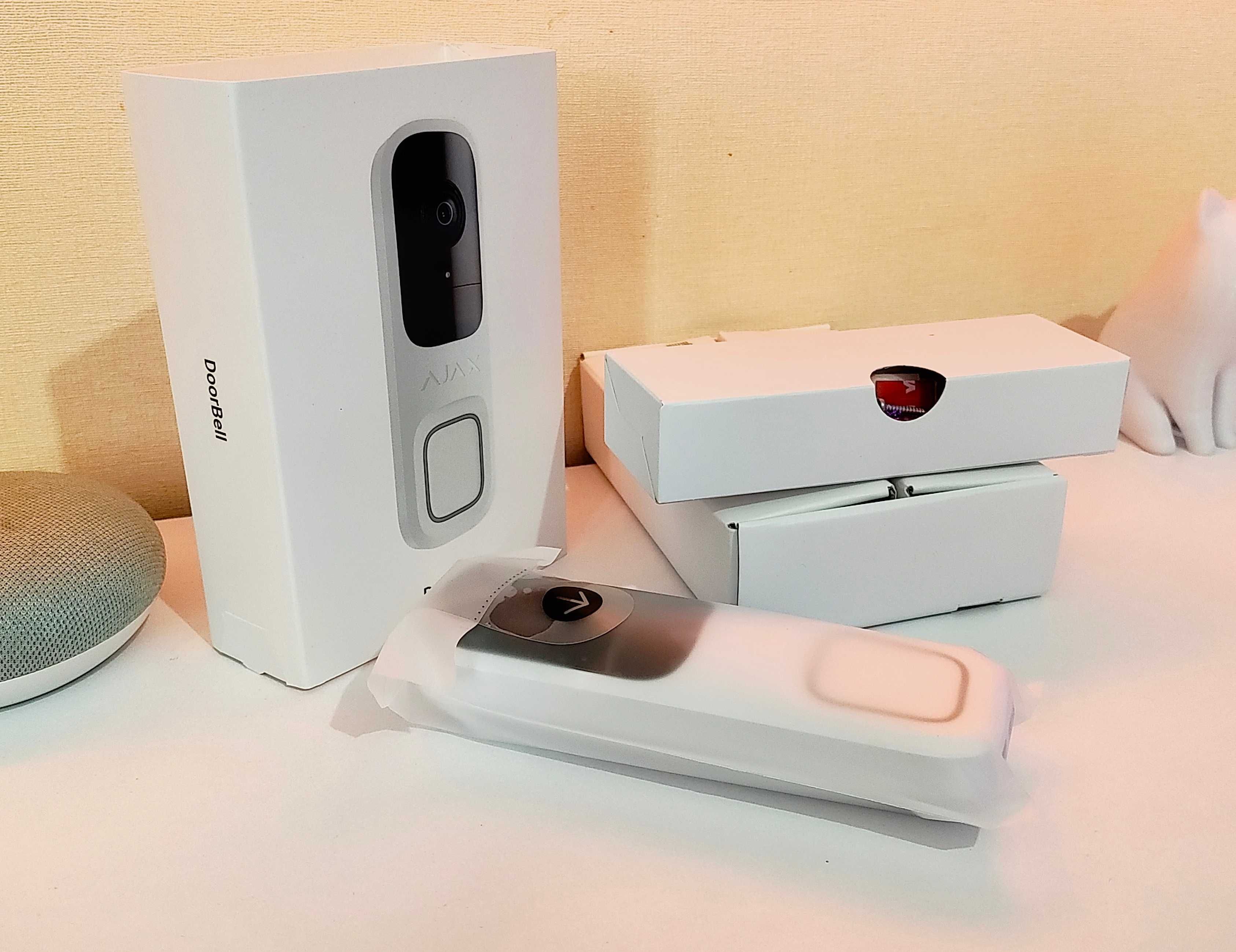 Відеодзвінок Ajax DoorBell (білий)