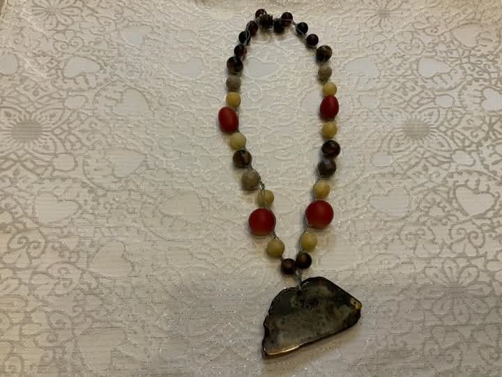 Naszyjnik bursztynowy