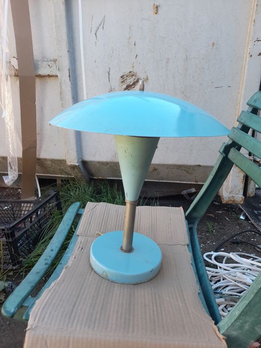 Lampka z prl Grzybek