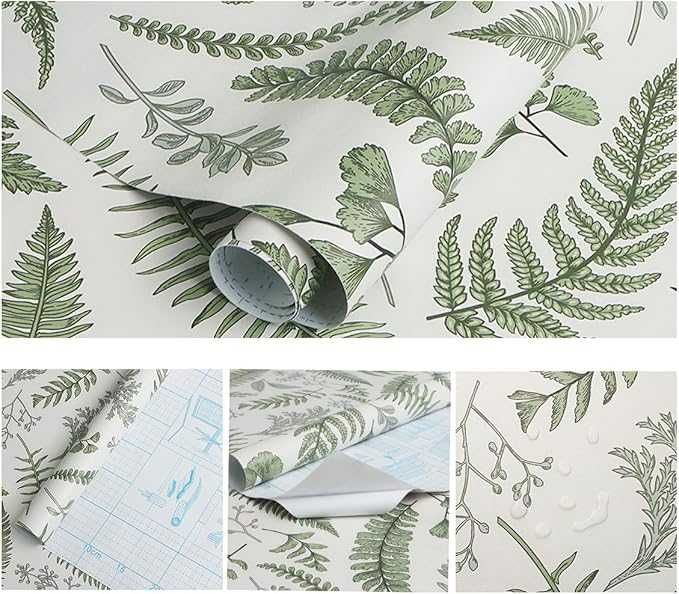 Tapeta Samoprzylepna Reqfen - Wzór Botaniczny (Rolka 41 x 300 cm)