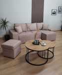 Narożnik Fabio Sofa Kanapa Rogówka Łóżko Funkcja spania Bonell+GRATIS