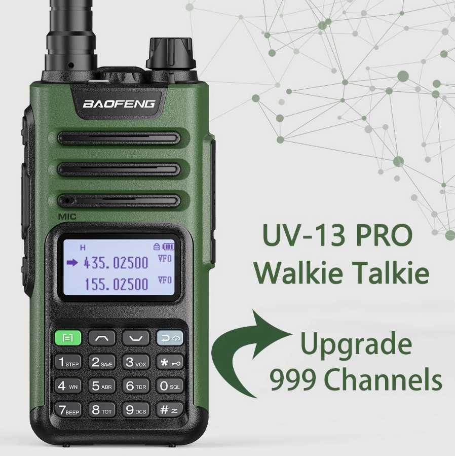 Рація Baofeng UV-13 PRO V1 10w Роз'єм USB