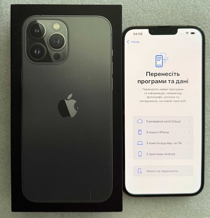 iPhone 13 Pro Max 256GB Graphite – Пожиттєва гарантія*