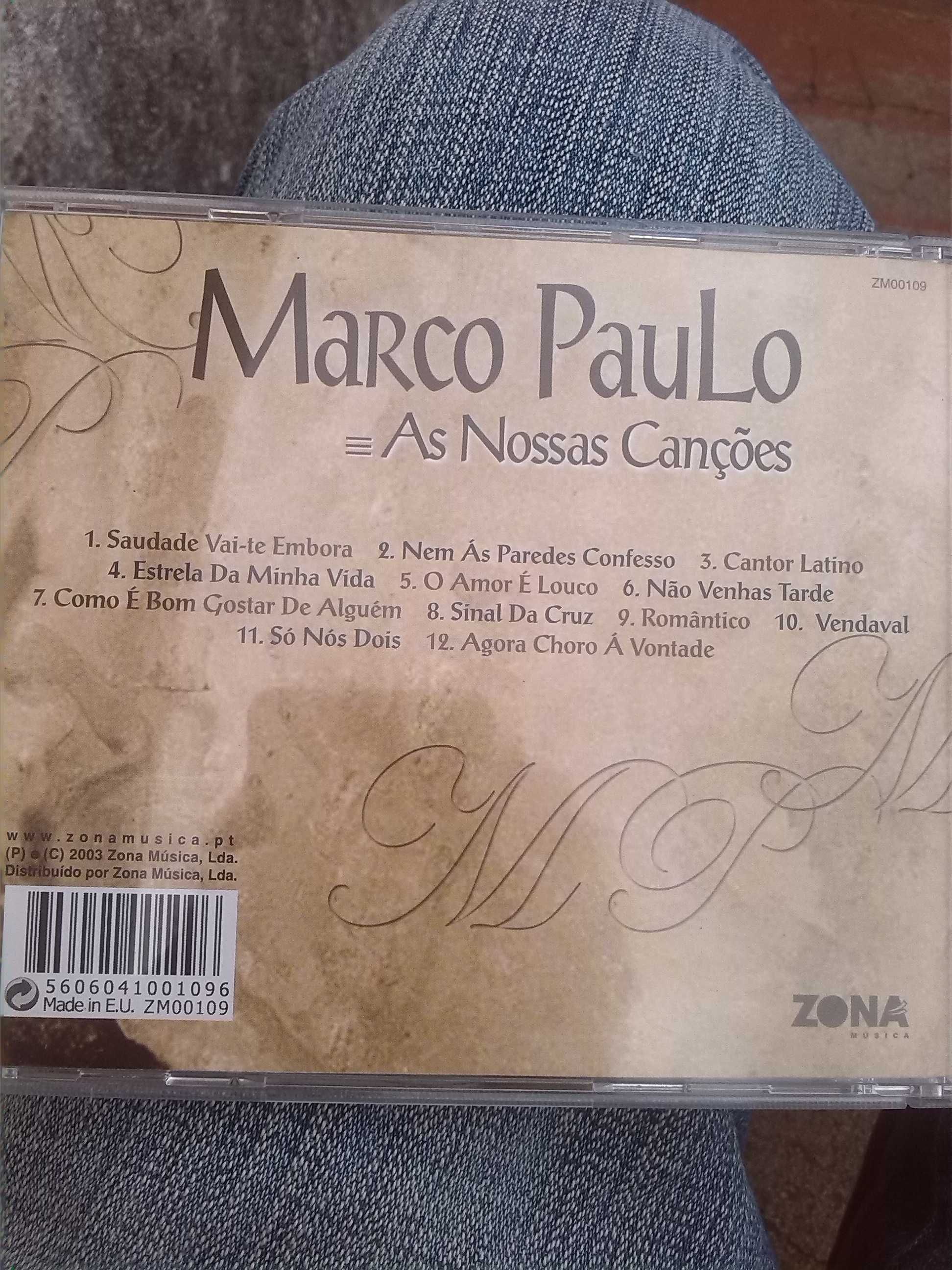 marco Paulo nossas canções CD musica- portes grátis