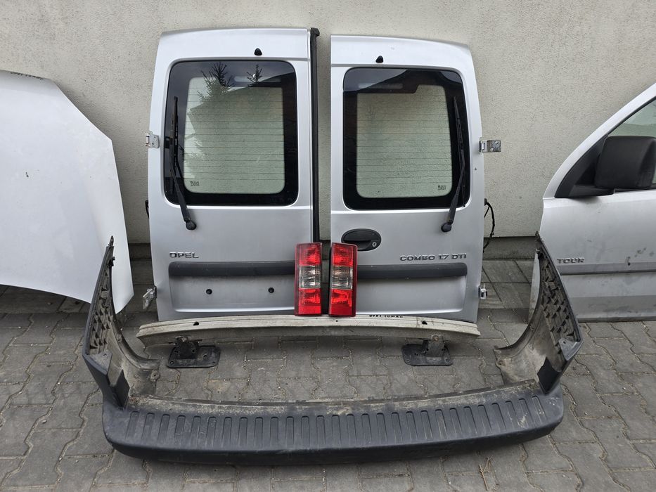 Drzwi Skrzydełka Tył Opel Combo Z 157 Zderzak Lampy