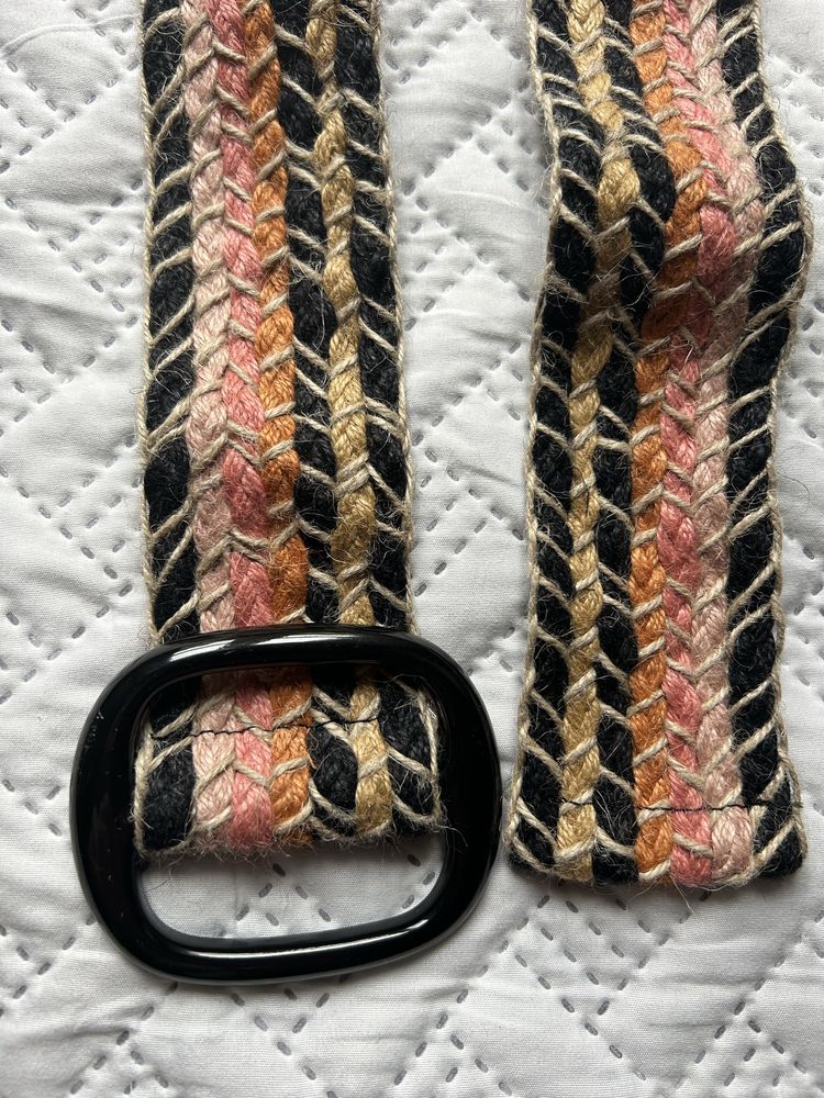 Oryginalny pasek hand made rękodzieło