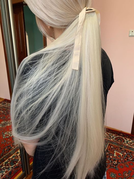 Хвостик накладний на заколці і мотузках