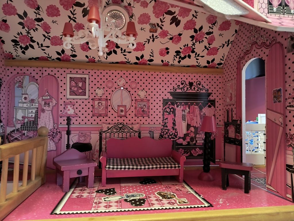 Domek dla lalek barbie Kinderkraft