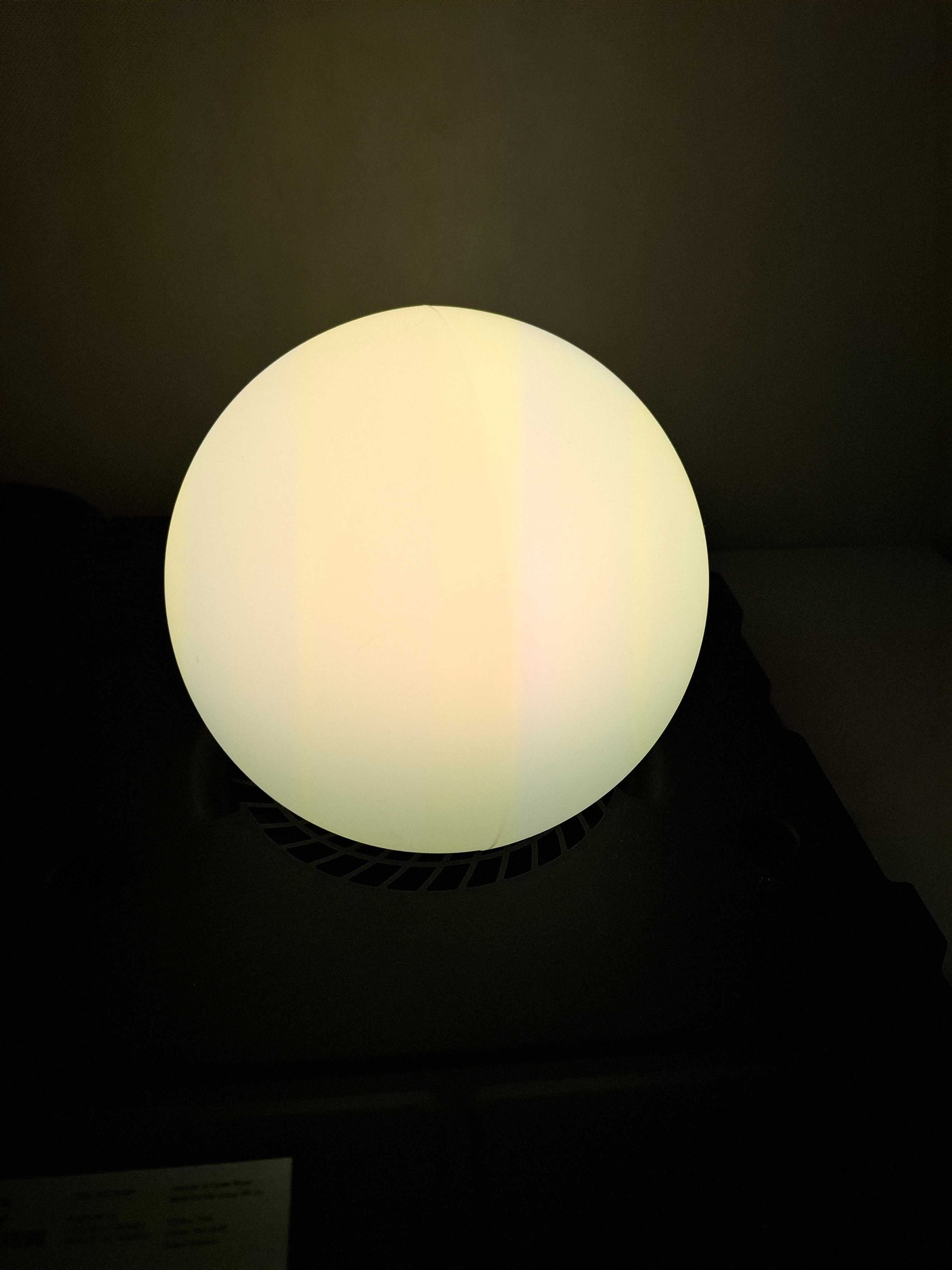 Lampa LED kula 16 cm na zewnątrz, sterowana pilotem