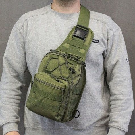 Якісна тактична сумка, укріплена чоловіча сумка, рюкзак тактична слінг