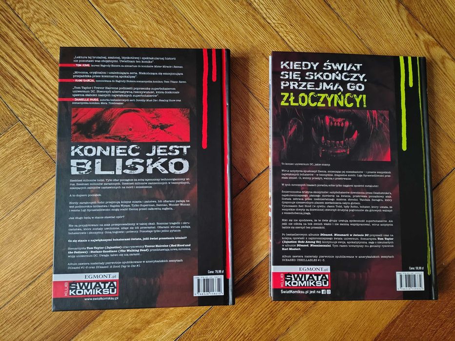 Komiksy z serii DCEased Tom 1-2
