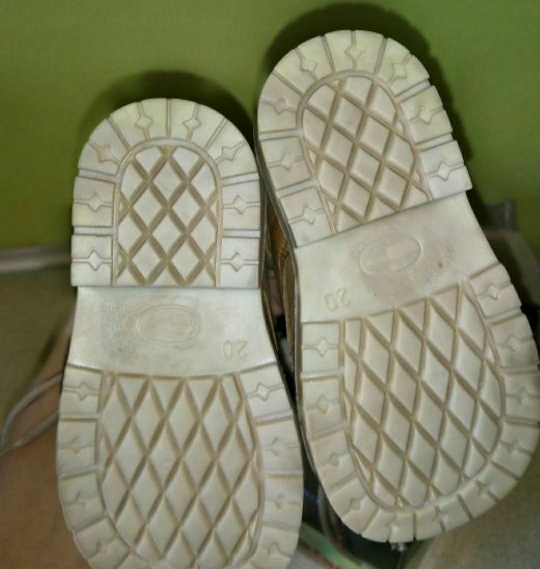 Buty na chrzest roz 20/12 cm