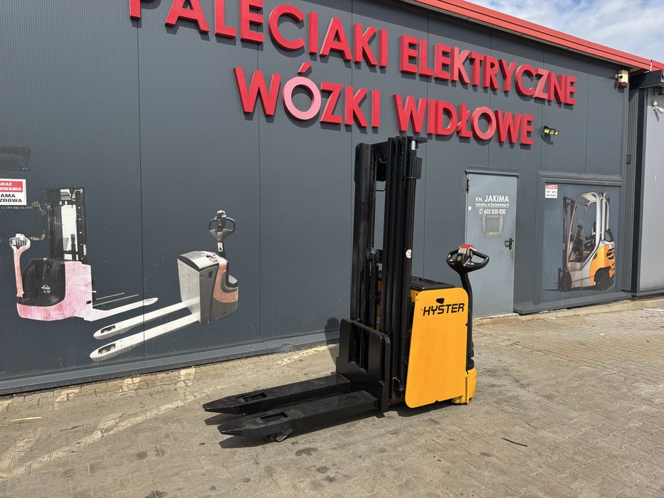 Paleciak elektryczny Hyster 450 cm 1600 kg 2013 r wózek Yale Hyster