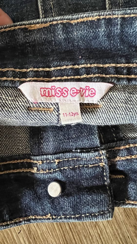 Mini spodniczka jeans dziewczynka 146-152 cm jak nowa c3