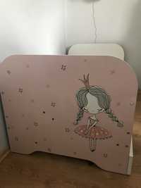 Łóżko dla dziewczynki 130x70
