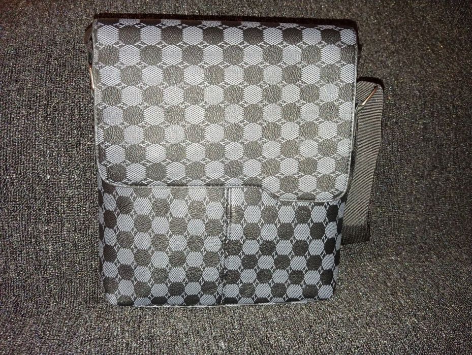 Чоловіча Сумка через плече - Регульований ремінь, Штучна шкіра