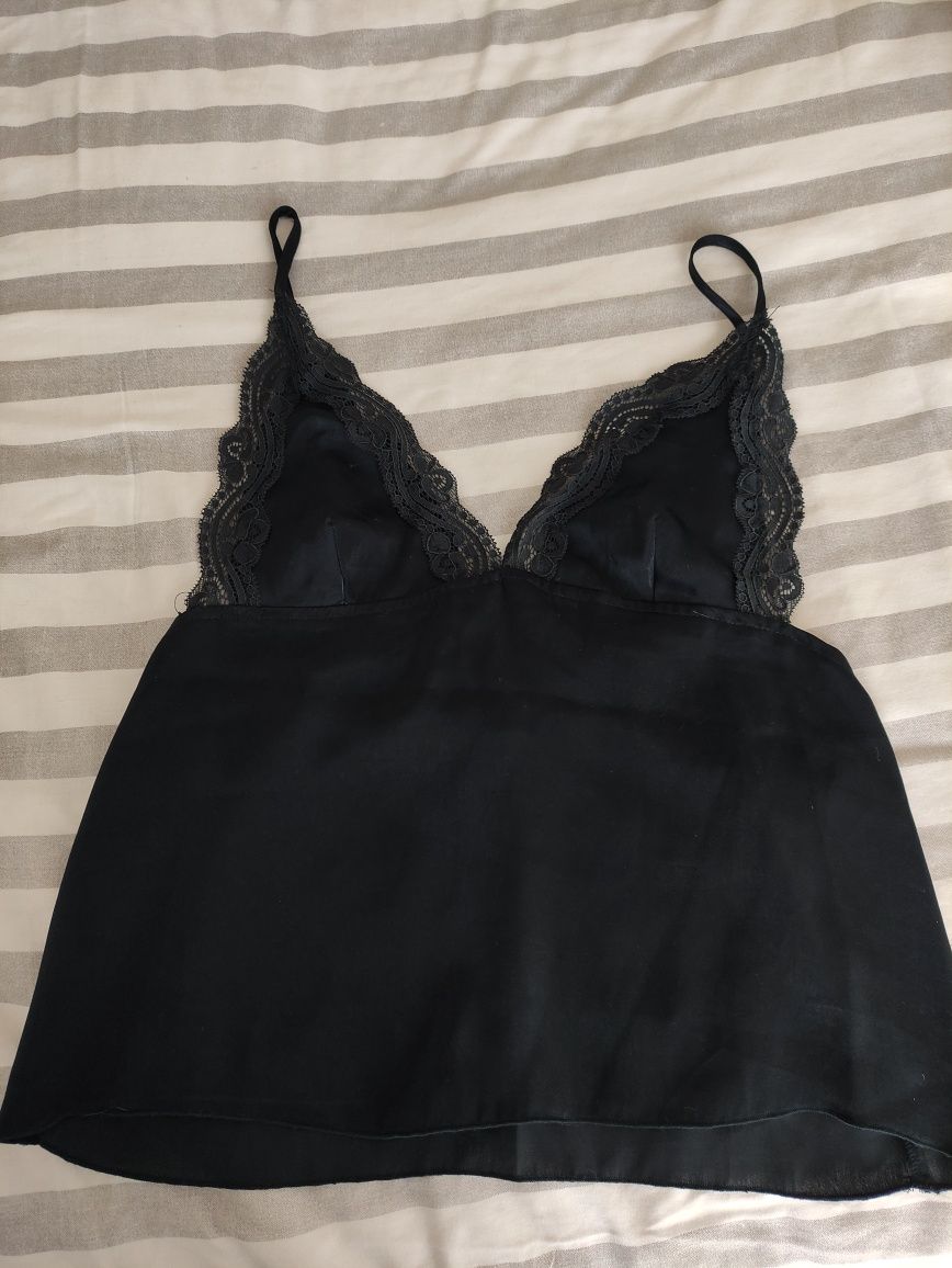 Top mulher lingerie Pull and Bear S