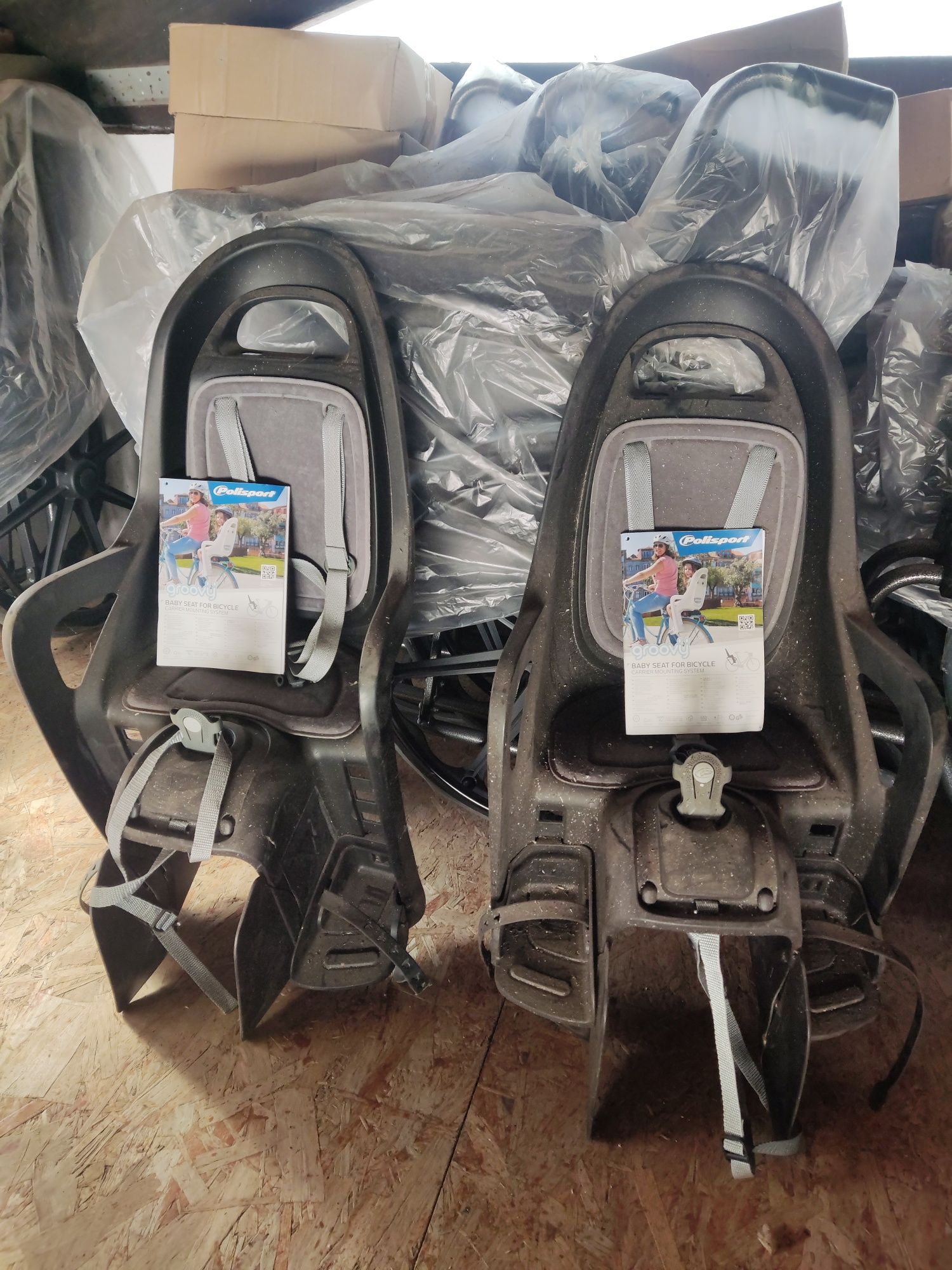 Porta-criança/cadeira para bicicleta