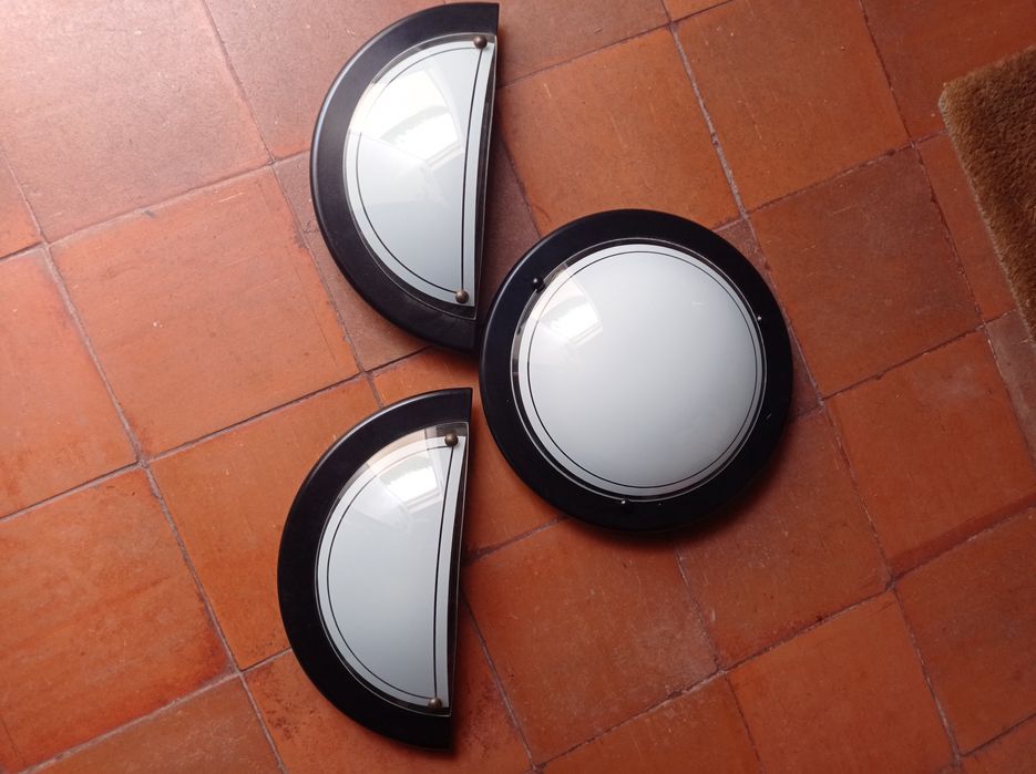 Conjunto de candeeiros