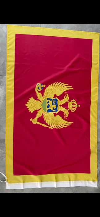 Флаг Черногории новый