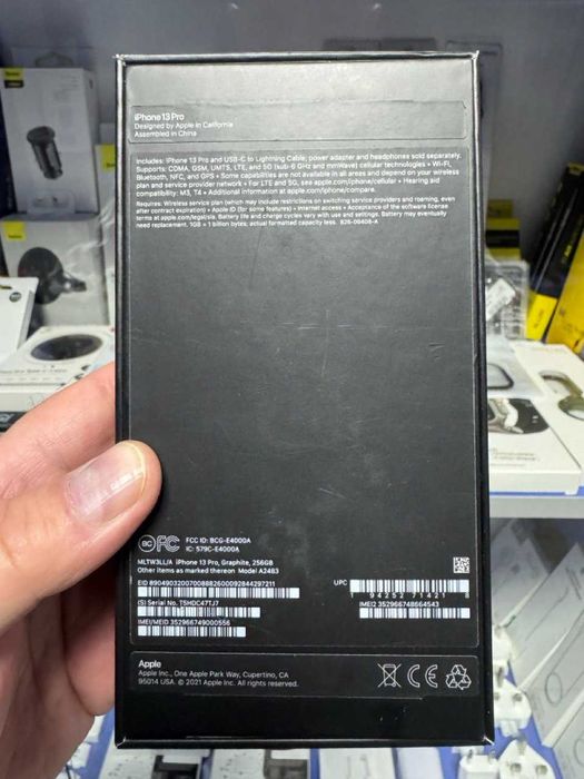 Apple iPhone 13 Pro 256GB Graphite Neverlock НОВЫЙ  АКБ 100% ГАРАНТИЯ!