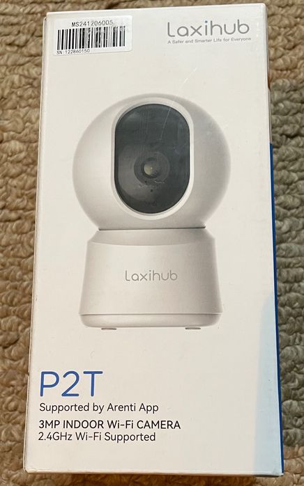 Камера відеоспостереження  Laxihub P2T, огляд на 360°