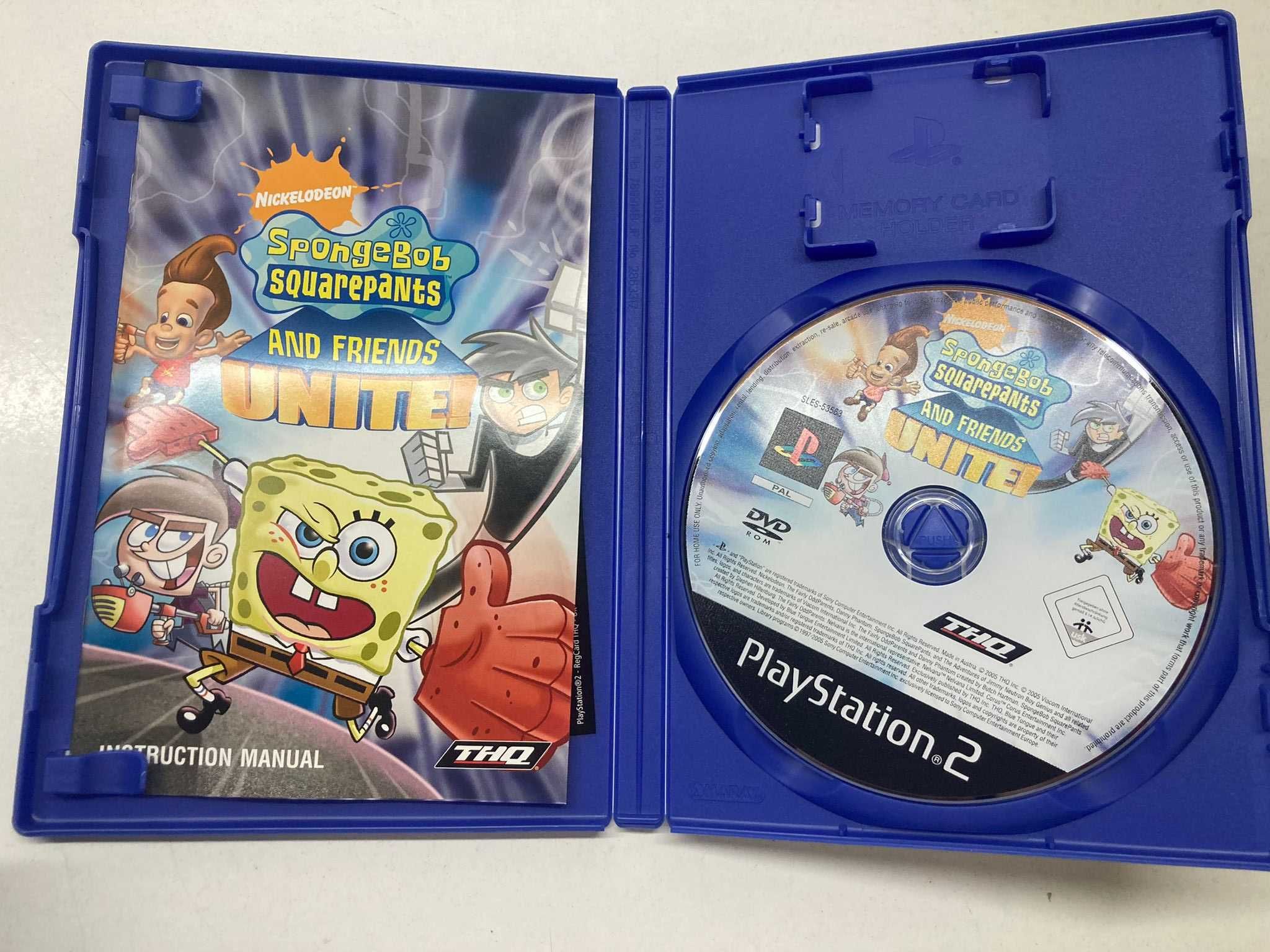 PS2 - SpongeBob SquarePants and Friends: Unite!