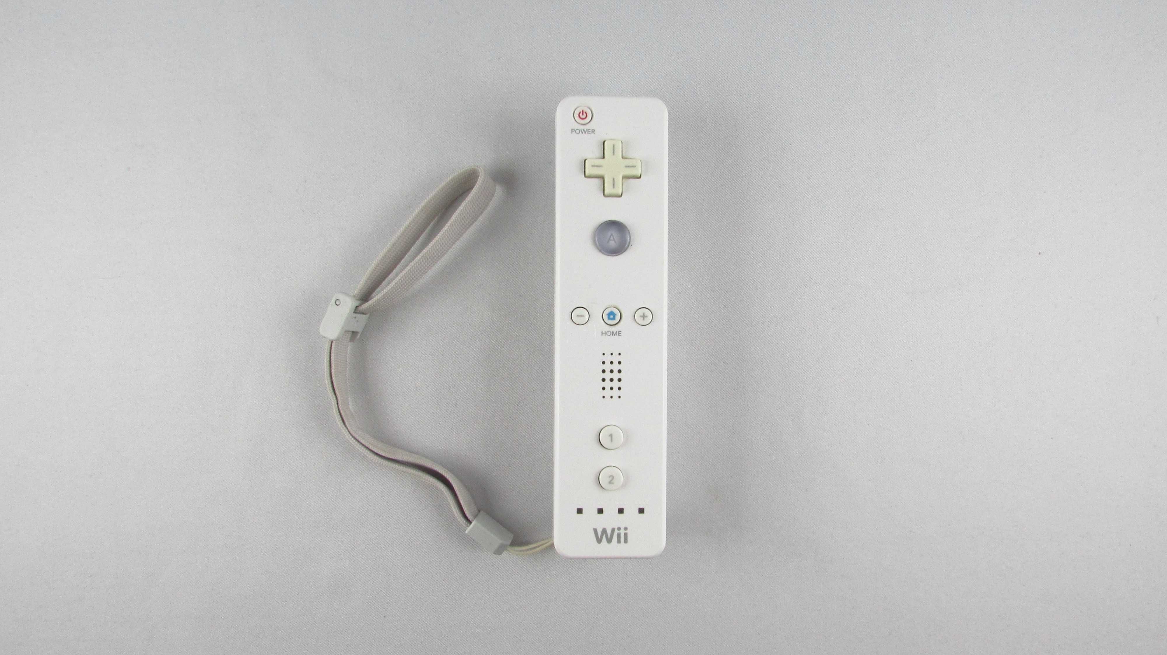 NINTENDO - Oryginalny Wii Remote Pilot + Nunchuck Biały + Etui 2