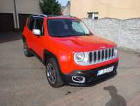 Jeep Renegade 2.4 benzyna+LPG, LIMITED, super stan, GWARANCJA, RATY