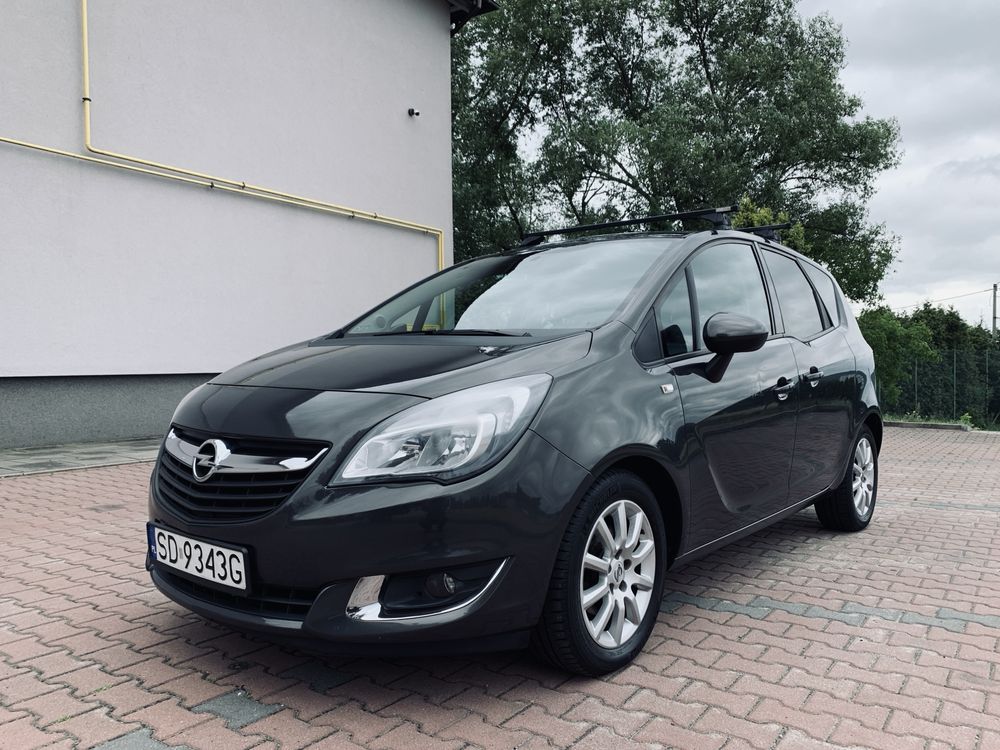 Opel Meriva Lift 1.4 Turbo Salon PL I właściciel Klima Alu bdb stan